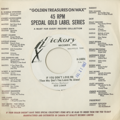 If You Don't Love Me / Throwin' Kisses (1967)