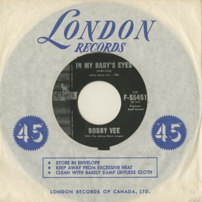 In My Baby's Eyes / Sharing You (1962)