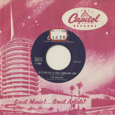 Is It Better To Have Loved And Lost / That's You (1960)