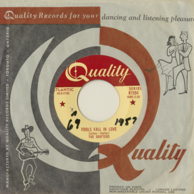 It Was A Tear / Fools Fall In Love (1957)