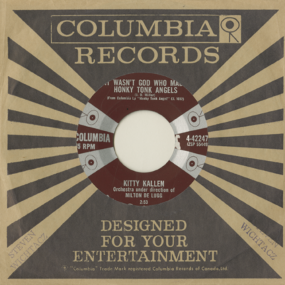 It Wasn't God Who Made Honky Tonk Angels / You Are My Sunshine (1961)