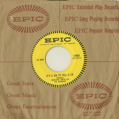 It's A Sin To Tell A Lie / My Baby Cares For Me (1955)