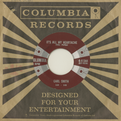 It's All My Heartache / I'll Kiss The Past Goodbye (1959)