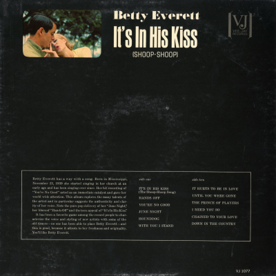It's In His Kiss