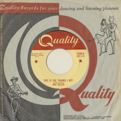 It's My Way / This Is The Thanks I Get (1962)