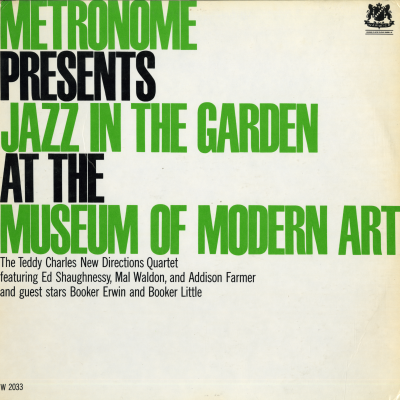 Jazz In The Garden Of The Museum Of Modern Art (1961)