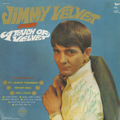 Jimmy Velvet Sings A Touch Of Velvet