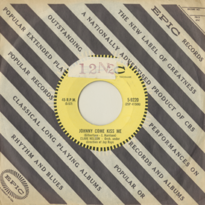 Johnny Come Kiss Me / At Our House (1957)