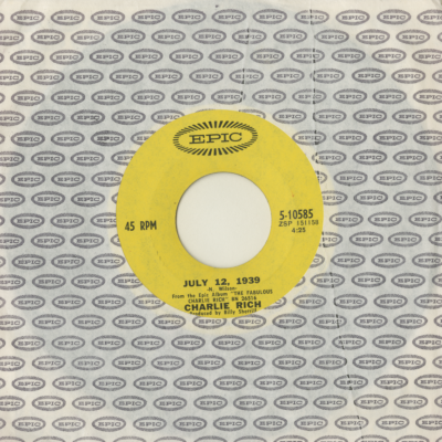July 12 1939 / I'm Flying To Nashville Tonight (1970)