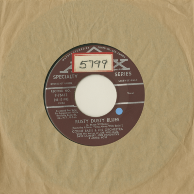 Jumpin' At The Woodside / Rusty Dusty Blues