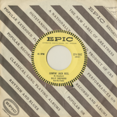 Jumpin' Jack Reel / Sibby's Reel (1957)