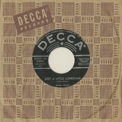 Just A Little Lonesome / Love My Lady