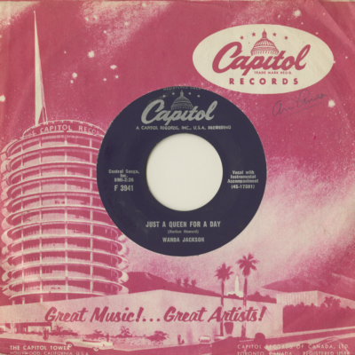 Just A Queen For A Day / Honey Bop (1958)