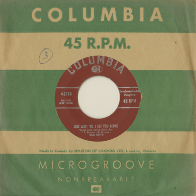 Just Wait 'Til I Get You Alone / Orchids Mean Goodbye (1953)