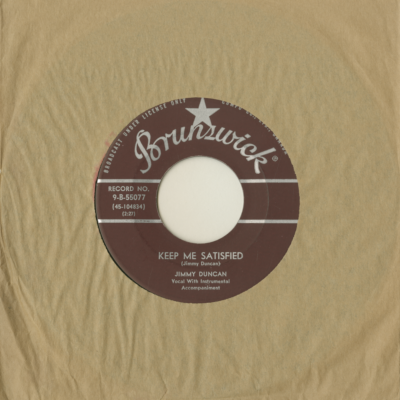 Keep Me Satisfied / I Close The Door (1958)