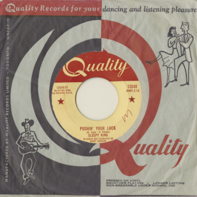 King Steps Out / Pushin' Your Luck (1961)
