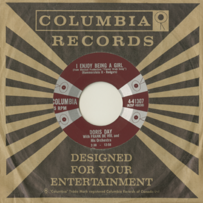 Kissin' Me Honey / I Enjoy Being A Girl (1958)