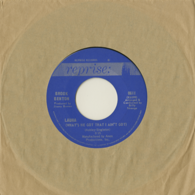 Laura What's He Got That I Ain't Got / You're The Reason I'm Living (1967)