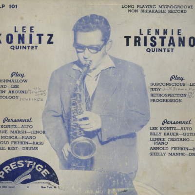 Lee Konitz Quintet Lennie Tristano Quintet