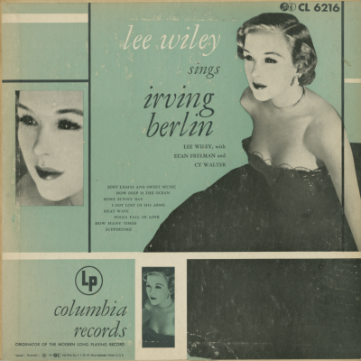 Lee Wiley Sings Irving Berlin (1952)