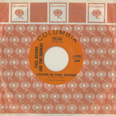 Him Or Me What's It Gonna Be / Legend Of Paul Revere