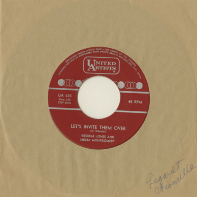 Let's Invite Them Over / What's In Our Heart (1963)