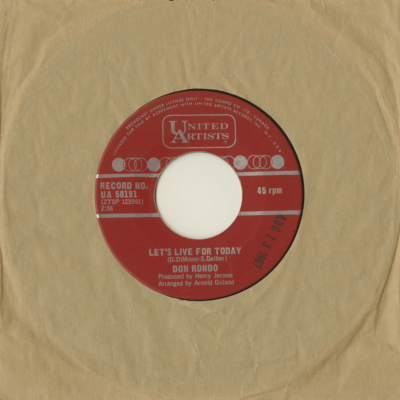 Let's Live For Today / Oh Why My Love (1967)