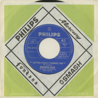 Letter From A Teenage Son / Letter From A Teenage Son Stereo (1967)