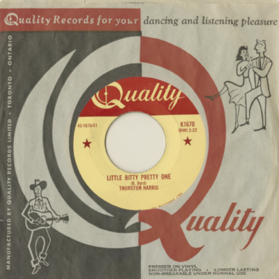 Little Bitty Pretty One / I Hope You Won't Hold It Against Me (1957)