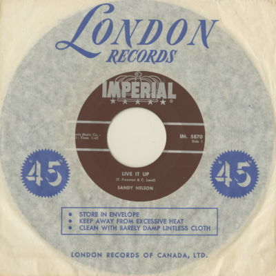 Live It Up / And Then There Were Drums (1962)