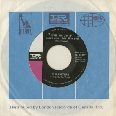 Livin' On Lovin' / Heaven Says Hello (1968)