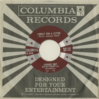 Lonely For A Letter / Endlessly (1958)