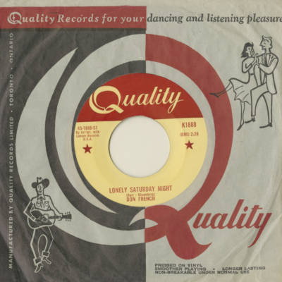 Lonely Saturday Night / Goldilocks (1959)