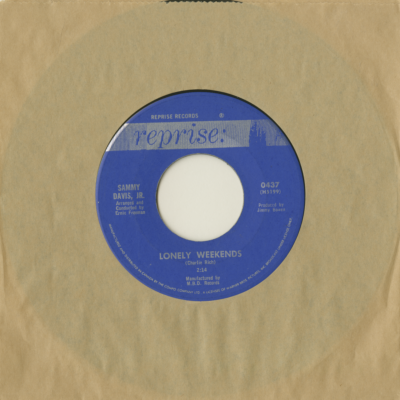 Lonely Weekends / More Than One Way (1965)