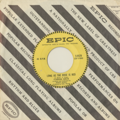 Long As The Rose Is Red / I Don't Know (1962)