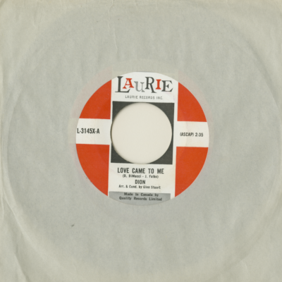 Love Came To Me / Little Girl  (1962)
