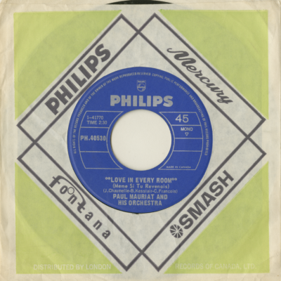 Love In Every Room / The English Nightingale (1968)