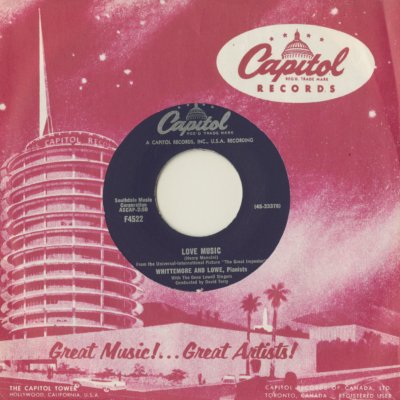 Love Music / Go Naked In The World (1961)