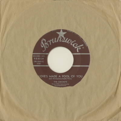 Love's Made A Fool Of You / Some, Someone (1959)