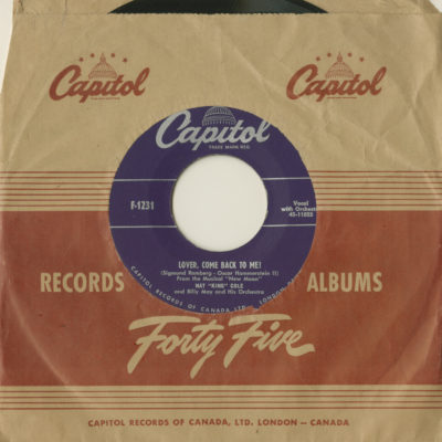 Lover Come Back To Me / That's All (1953)