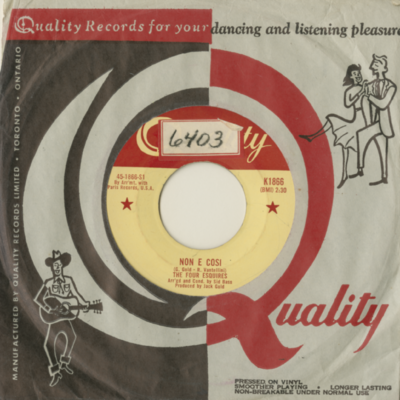 Lucky Old Sun / Non E Cosi (1959)