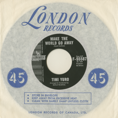 Make The World Go Away / Look Down (1963)