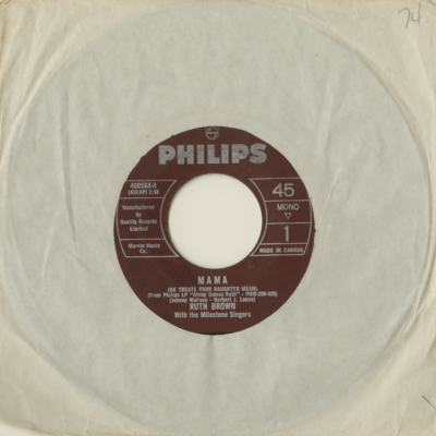 Mama / Hold My Hand (1962)