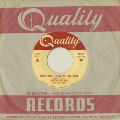 Mama Don't Chase My Love Away / Don't Offer Me The Stars (1955)