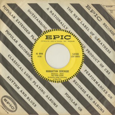 Manhattan Serenade / Too Late (1956)