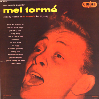 Mel Torme At The Crescendo