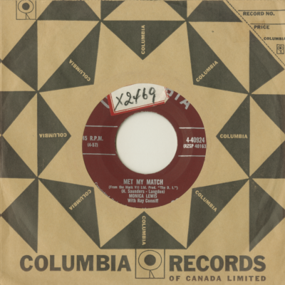 Met My Match / If'n You Don't Somebody Else Will (1957)