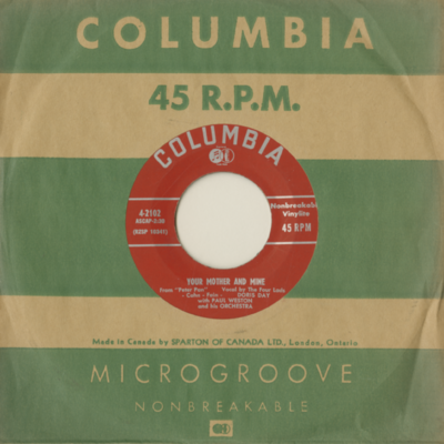 Mister Toe Tap / Your Mother And Mine (1952)