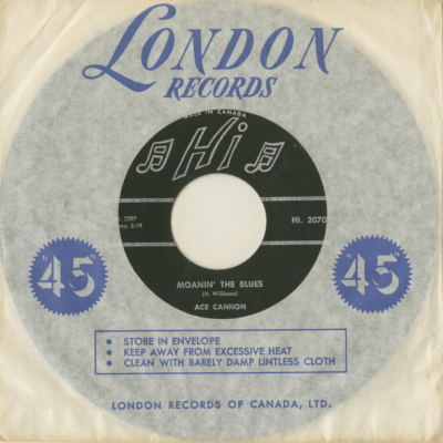 Moanin' The Blues / Swanee River (1963)