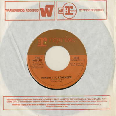 Moments To Remember / Once In A While (1969)